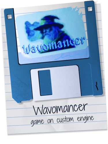 Wavomancer – Game on Custom Engine